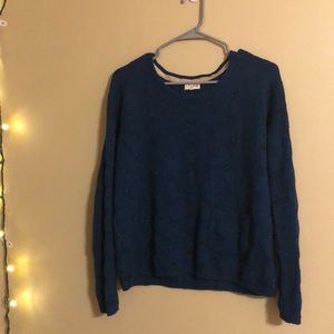 Maison Jules - blue polka dotted sweater